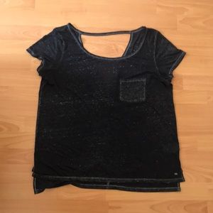 AE low back pocket tee